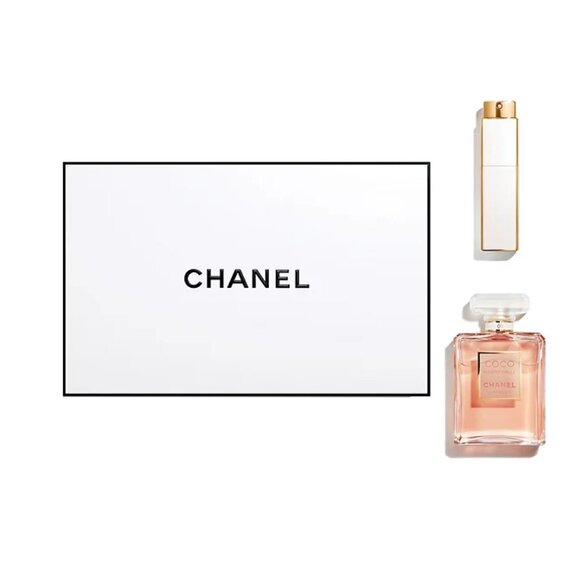 ✅ CHANEL COCO MADEMOISELLE Eau de Parfum Twist & Spray Set ⭐ CHANEL GIFT BOX - Picture 10 of 10